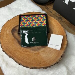 Kurt Geiger Dark Green Card Holder